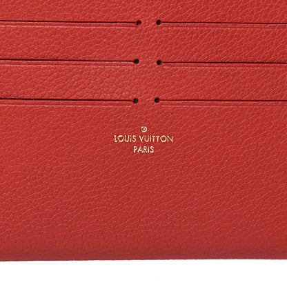Louis Vuitton Calfskin Felicie Card Holder Insert Cherry 6 of 7