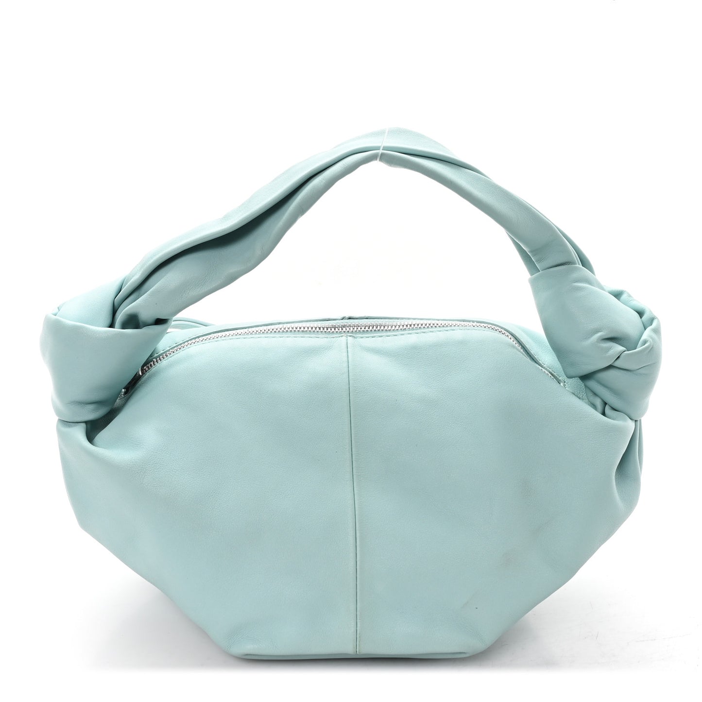 Calfskin Mini Double Knot Bag Spearmint