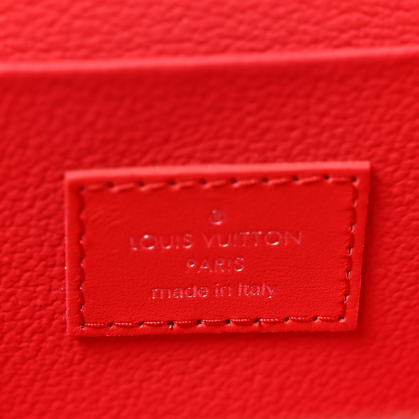 Monogram Macassar Nice Mini Rouge