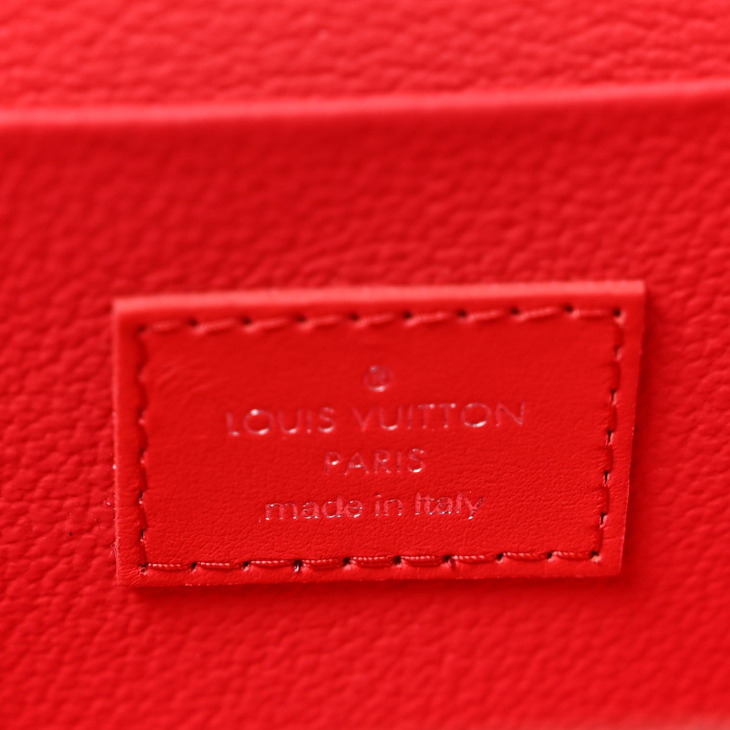 Louis Vuitton Monogram Macassar Nice Mini Rouge 6 of 6