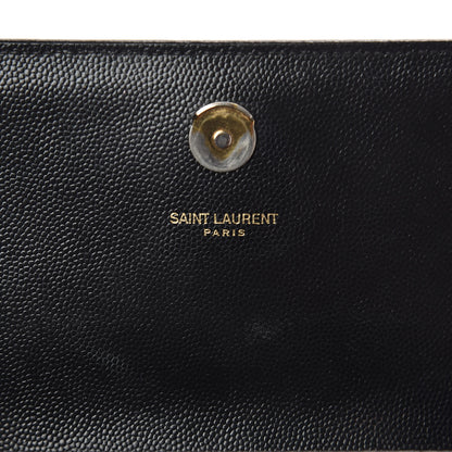 Saint Laurent Grain De Poudre Small Monogram Kate Satchel Black 6 of 18