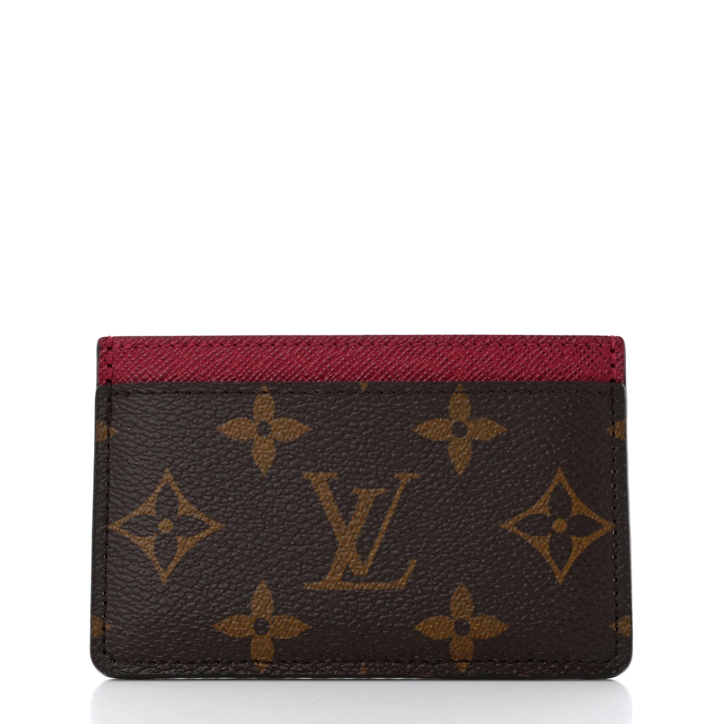 Monogram Card Holder Fuchsia