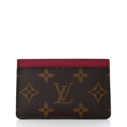 Louis Vuitton Monogram Card Holder Fuchsia 1 of 5