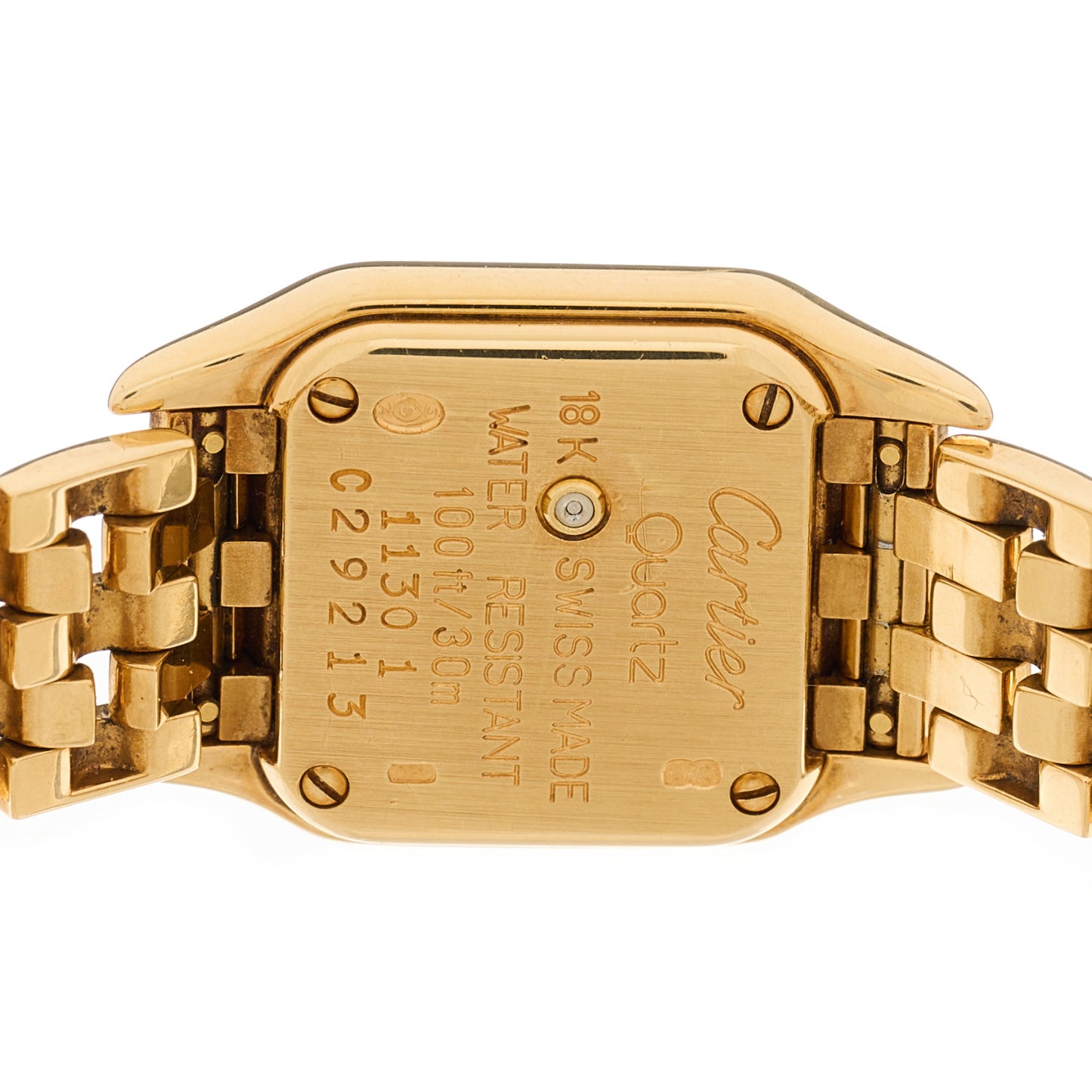 18K Yellow Gold 17mm Panthere Quartz Watch