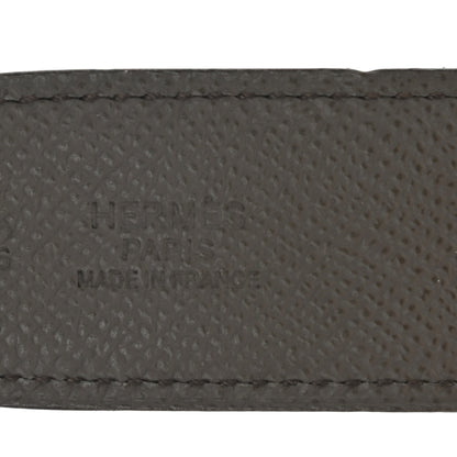 Hermes Epsom Swift 32mm H Belt 90 Bambou Etain 3 of 7