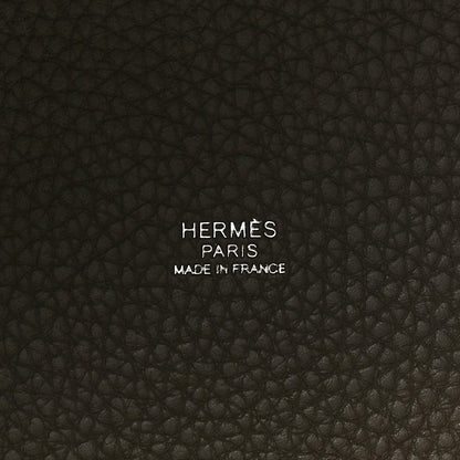 Hermes Taurillon Clemence Picotin Lock 18 PM Etoupe 6 of 10