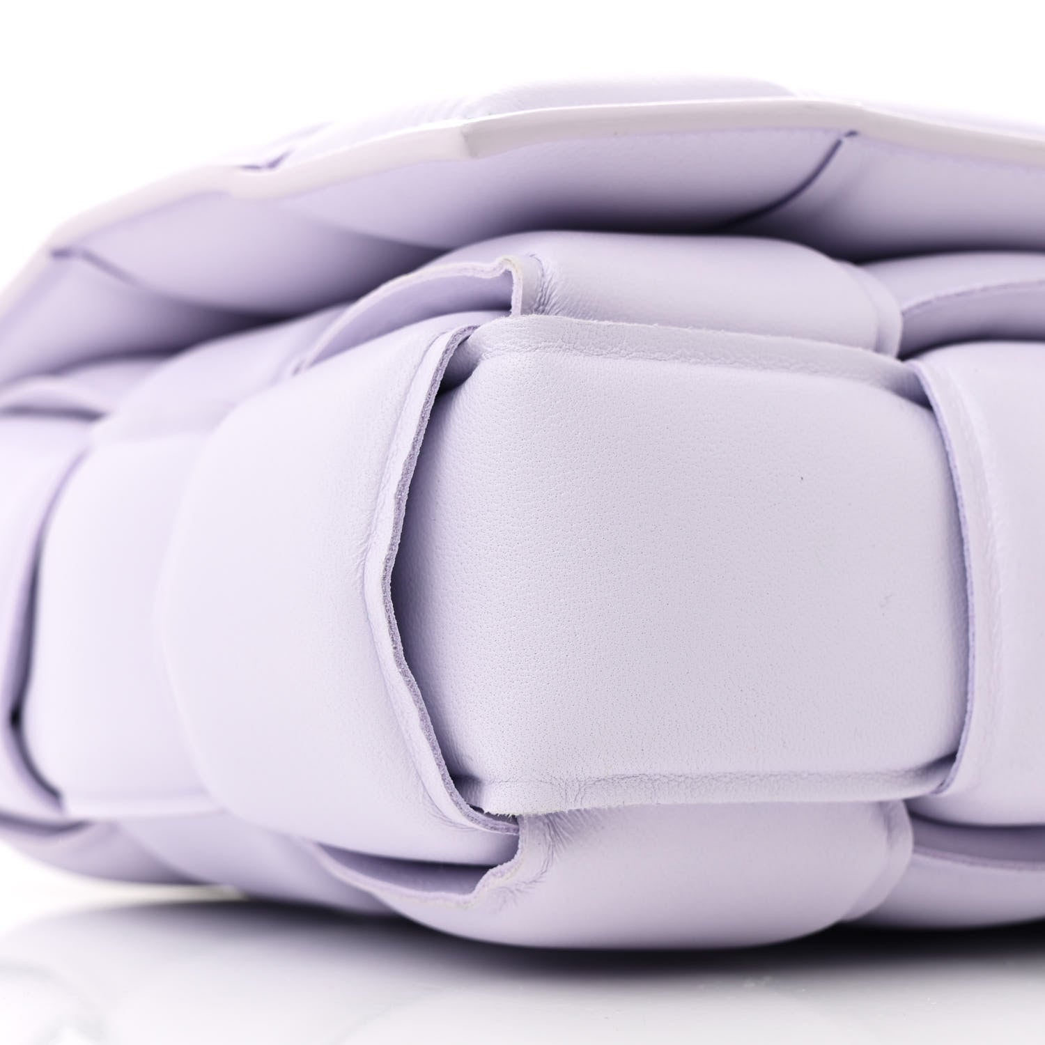 Bottega Veneta Nappa Maxi Intreccio Padded Cassette Crossbody Bag Mirth Washed 9 of 12