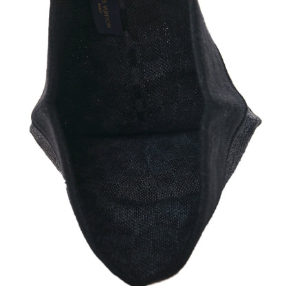 Louis Vuitton Wool Bonnet Petit Damier Graphite Beanie Hat 4 of 5