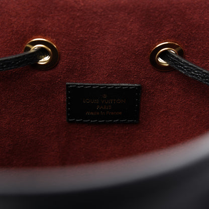 Louis Vuitton Empreinte Monogram Giant Neonoe MM Black Beige 8 of 8