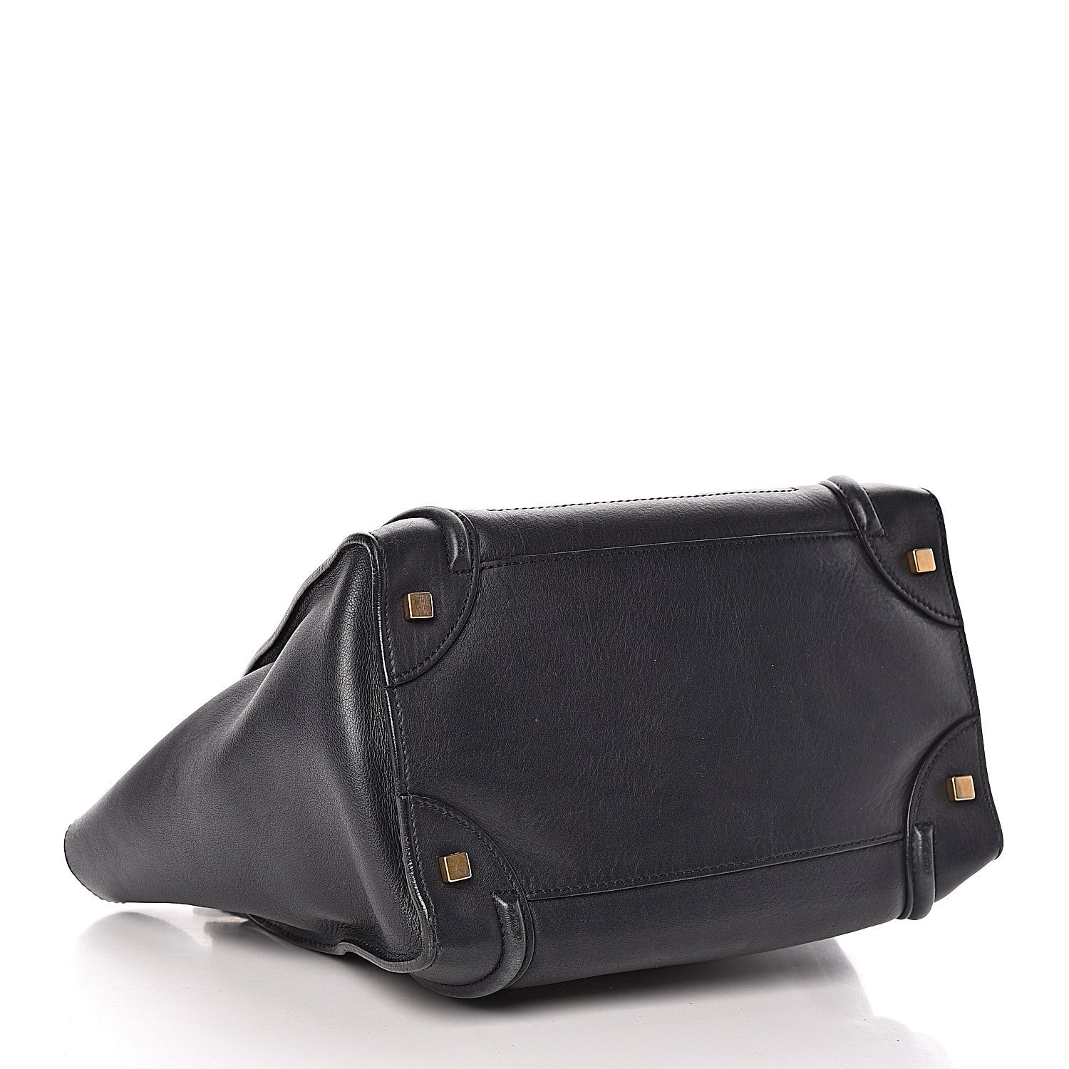 Celine Smooth Calfskin Mini Luggage Navy Blue 4 of 12