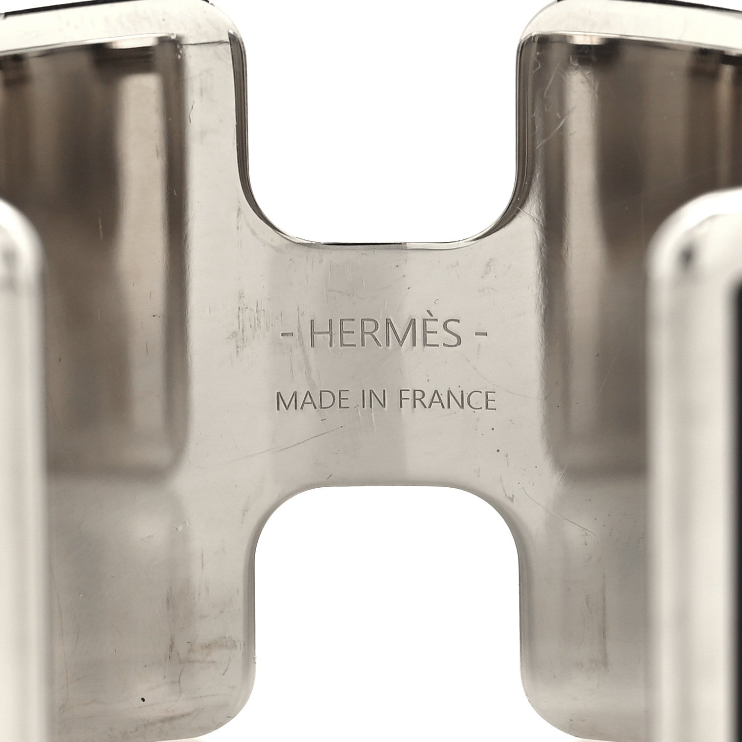 Hermes Box Olympe Cuff Bracelet Black 4 of 5