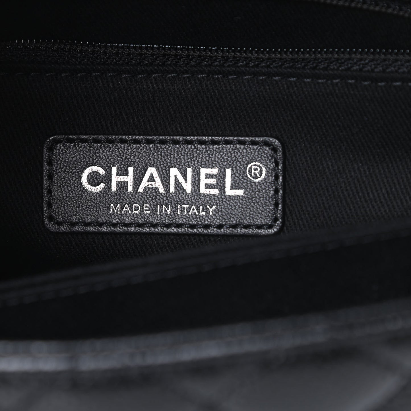 Caviar Quilted Mini Coco Handle Flap So Black