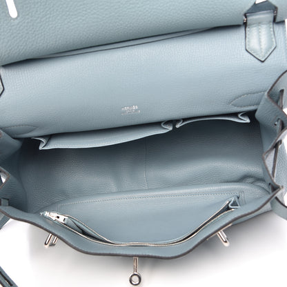 Hermes Taurillon Clemence Jypsiere 34 Ciel 5 of 10