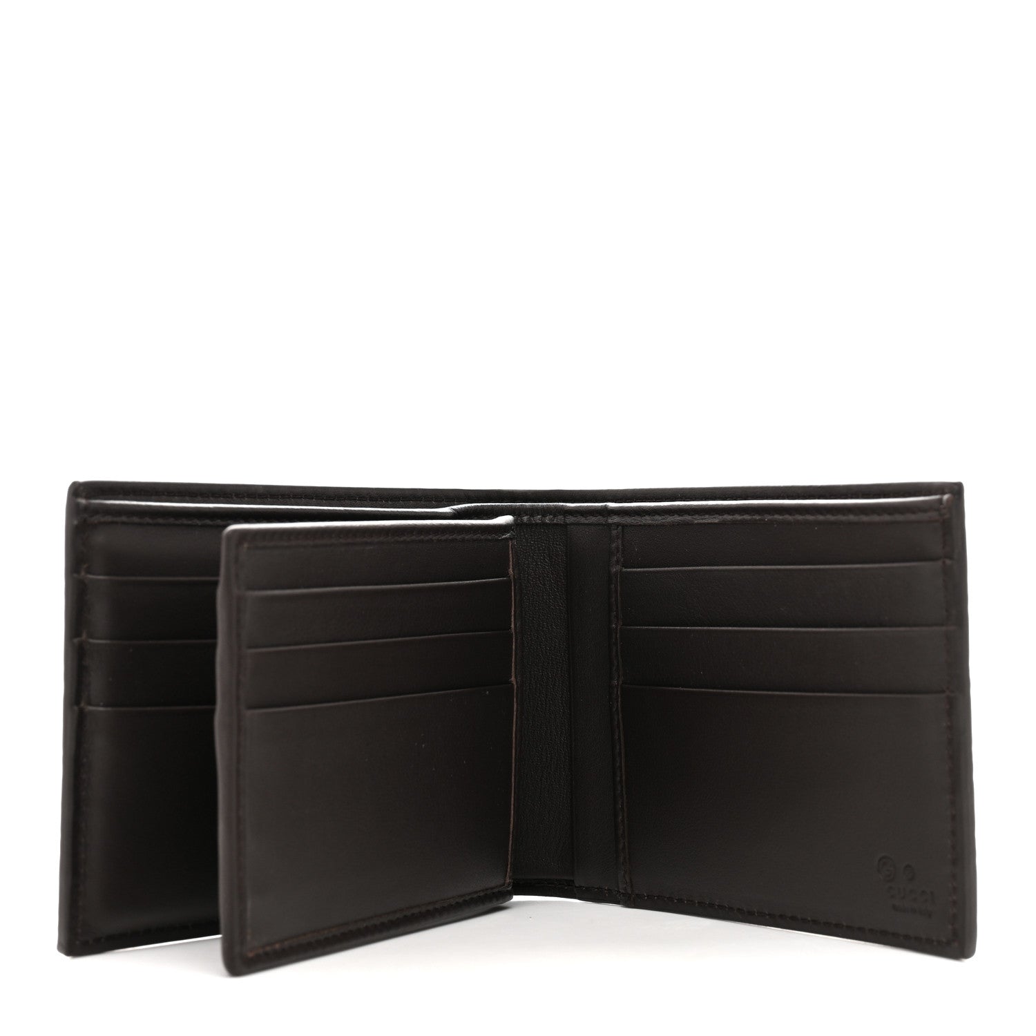 Gucci Micoguccissima Bi-Fold Wallet Brown 5 of 8