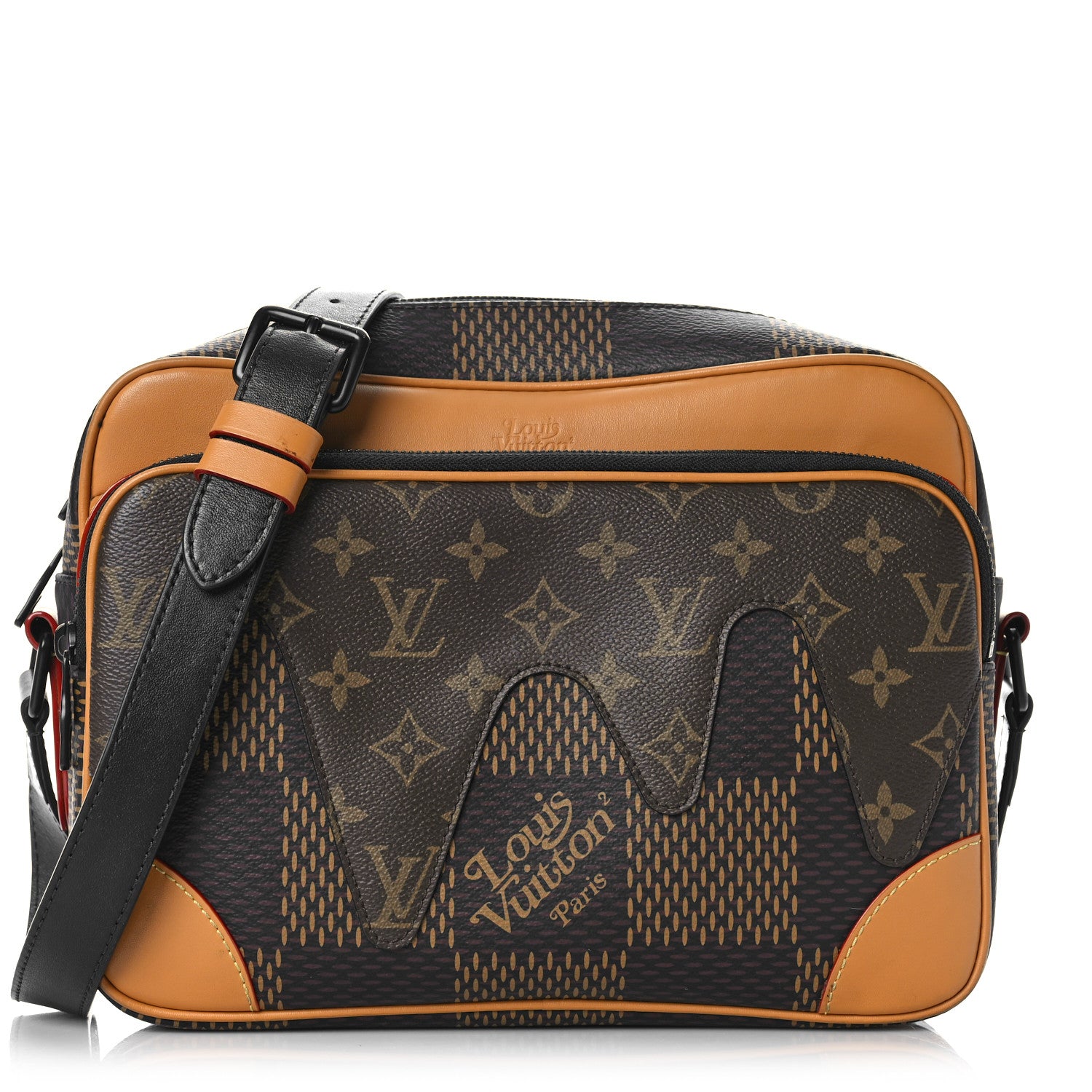 Louis Vuitton X NIGO Giant Damier Ebene Monogram Nil Messenger 1 of 9