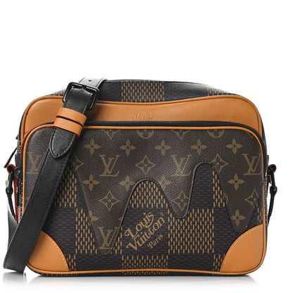 Louis Vuitton X NIGO Giant Damier Ebene Monogram Nil Messenger 1 of 9
