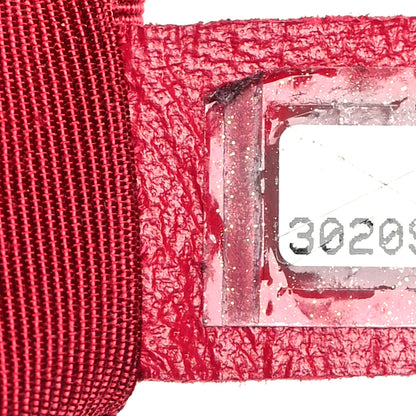 Chanel Shiny Aged Calfskin North South Shopping Bag Red 9 of 11