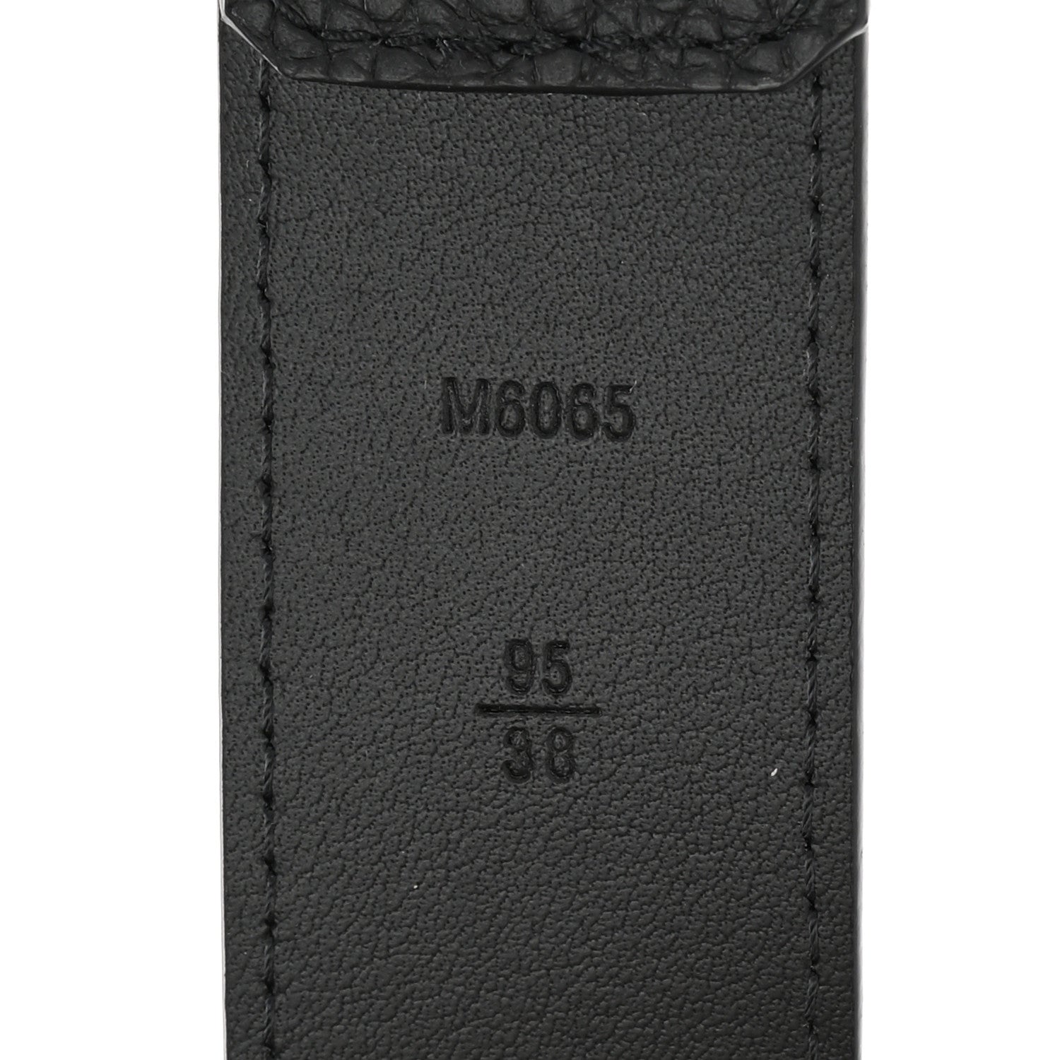 Louis Vuitton Taurillon 35mm Pont Neuf Belt 95 38 Black 4 of 7