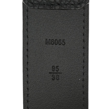 Louis Vuitton Taurillon 35mm Pont Neuf Belt 95 38 Black 4 of 7