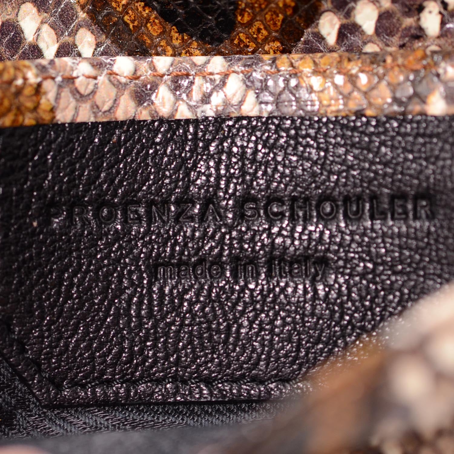 Proenza Schouler Printed Python PS1 Wallet 6 of 7