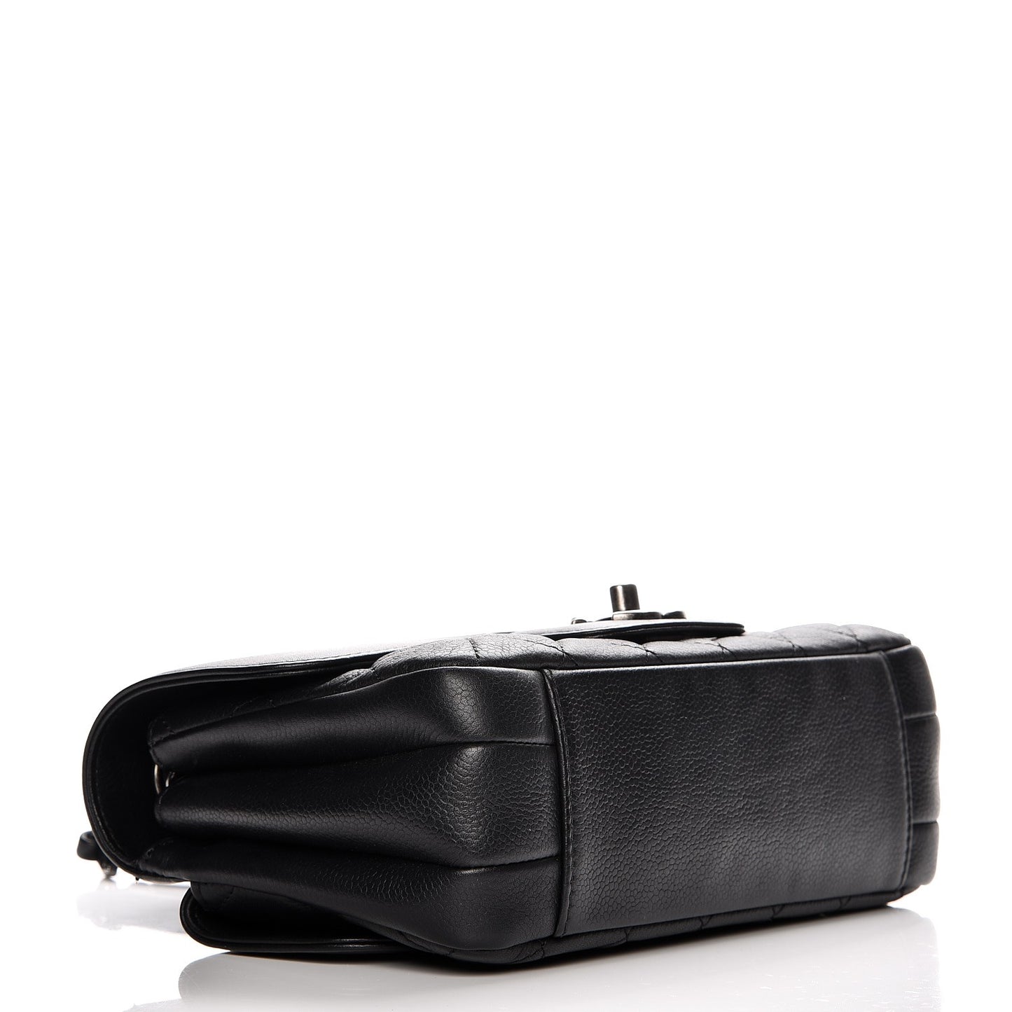 Caviar All About Flap Bag Black