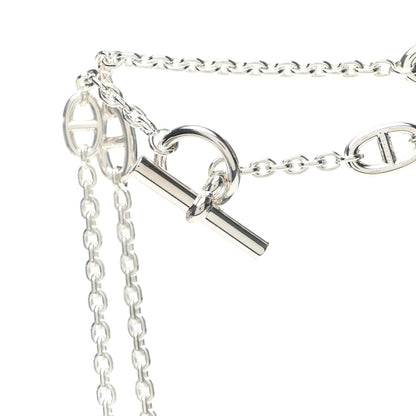 Hermes Sterling Silver Farandole Necklace 120 5 of 6