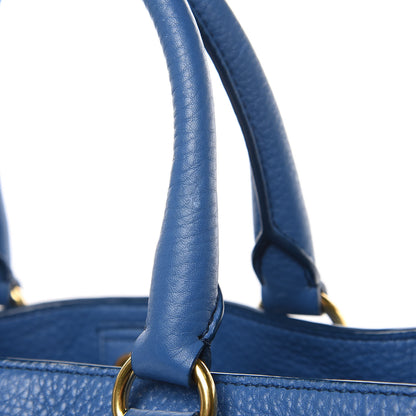 Prada Vitello Daino Tote Cobalto 16 of 21