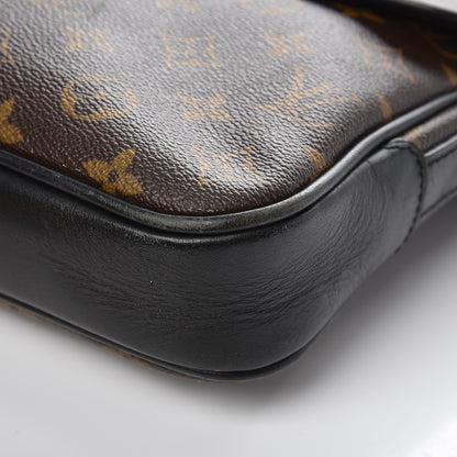 Louis Vuitton Monogram Macassar Bass MM 9 of 12