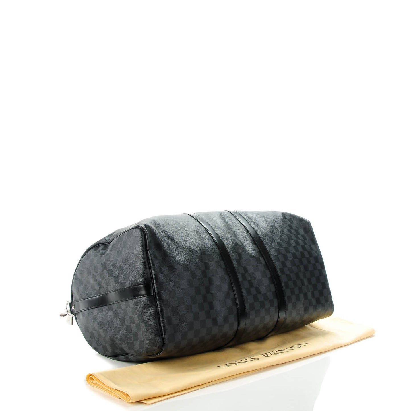 Damier Graphite Keepall Bandouliere 55