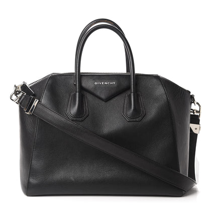 Givenchy Sugar Goatskin Medium Antigona Black 1 of 12
