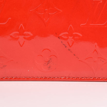 Louis Vuitton Vernis Mott Red 9 of 15