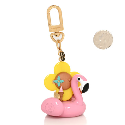 Louis Vuitton Vivienne Flamingo Bag Charm Key Holder 2 of 5
