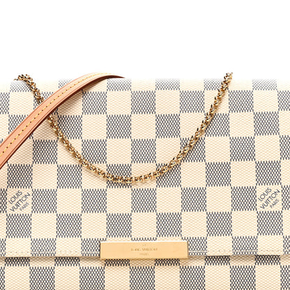 Louis Vuitton Damier Azur Favorite MM 8 of 11
