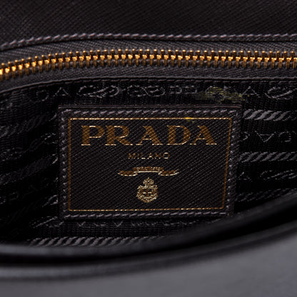 Prada Calf Hair Leopard Print Shoulder Bag Avorio 7 of 17