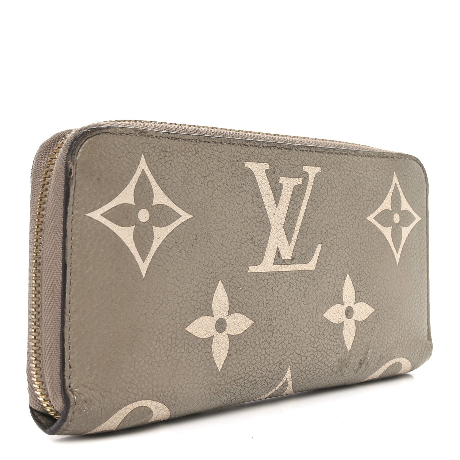 Louis Vuitton Empreinte Monogram Giant Zippy Wallet Tourterelle Creme 4 of 9
