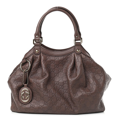 Gucci Guccissima Signature Medium Sukey Tote Old Mauve 1 of 9