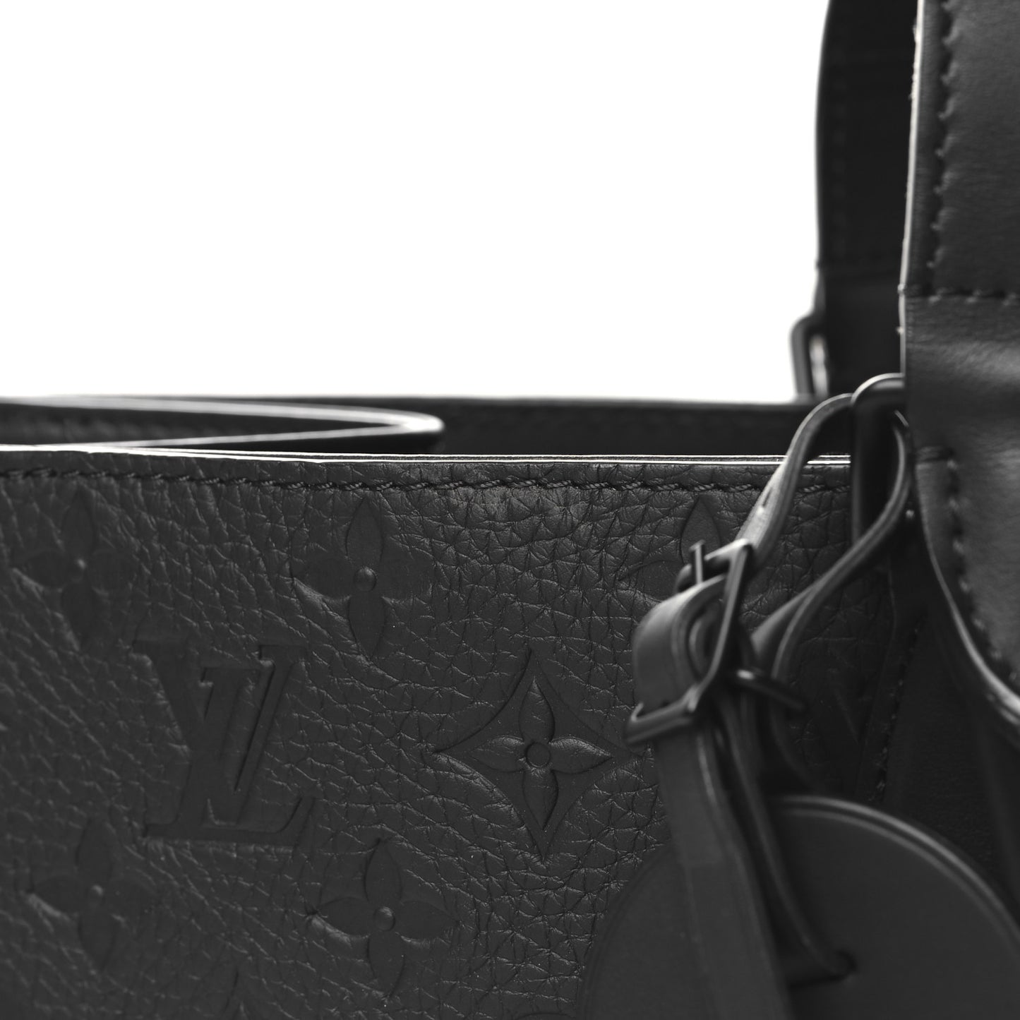 Taurillon Monogram Sac Plat 24H Black