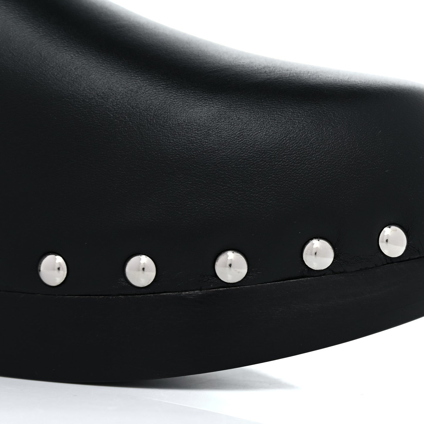 Calfskin Calya Mules 37 Black