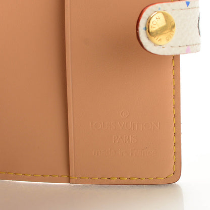 Louis Vuitton Monogram Multicolor Carnet de Bal Mini Agenda Cover White 6 of 7
