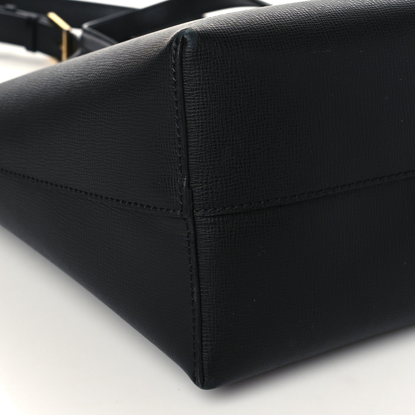 Saffiano Mini T Tote Black