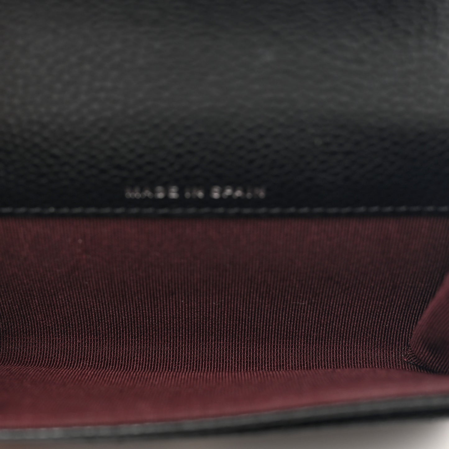 Caviar Quilted Flap Card Holder Black