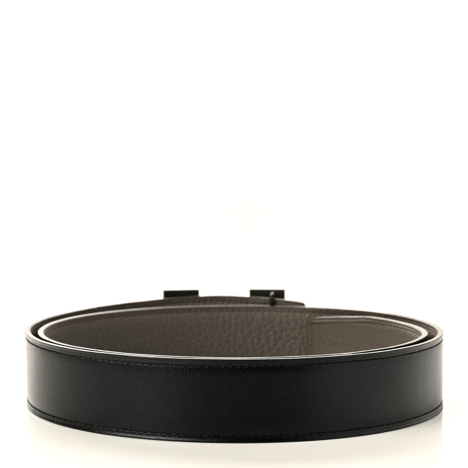 Hermes Box Togo So Black 32mm H Belt 90 Black Etain 3 of 5