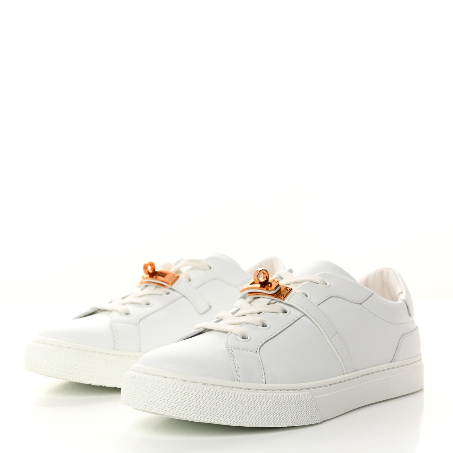 Calfskin Day Sneakers 40 White