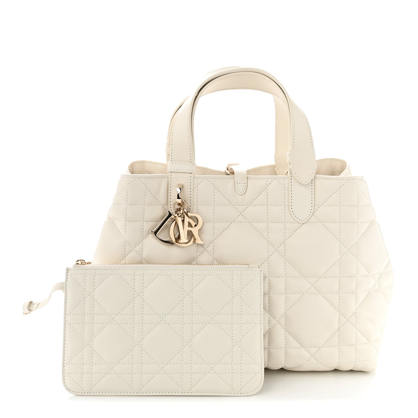 Calfskin Macrocannage Medium Toujours Latte