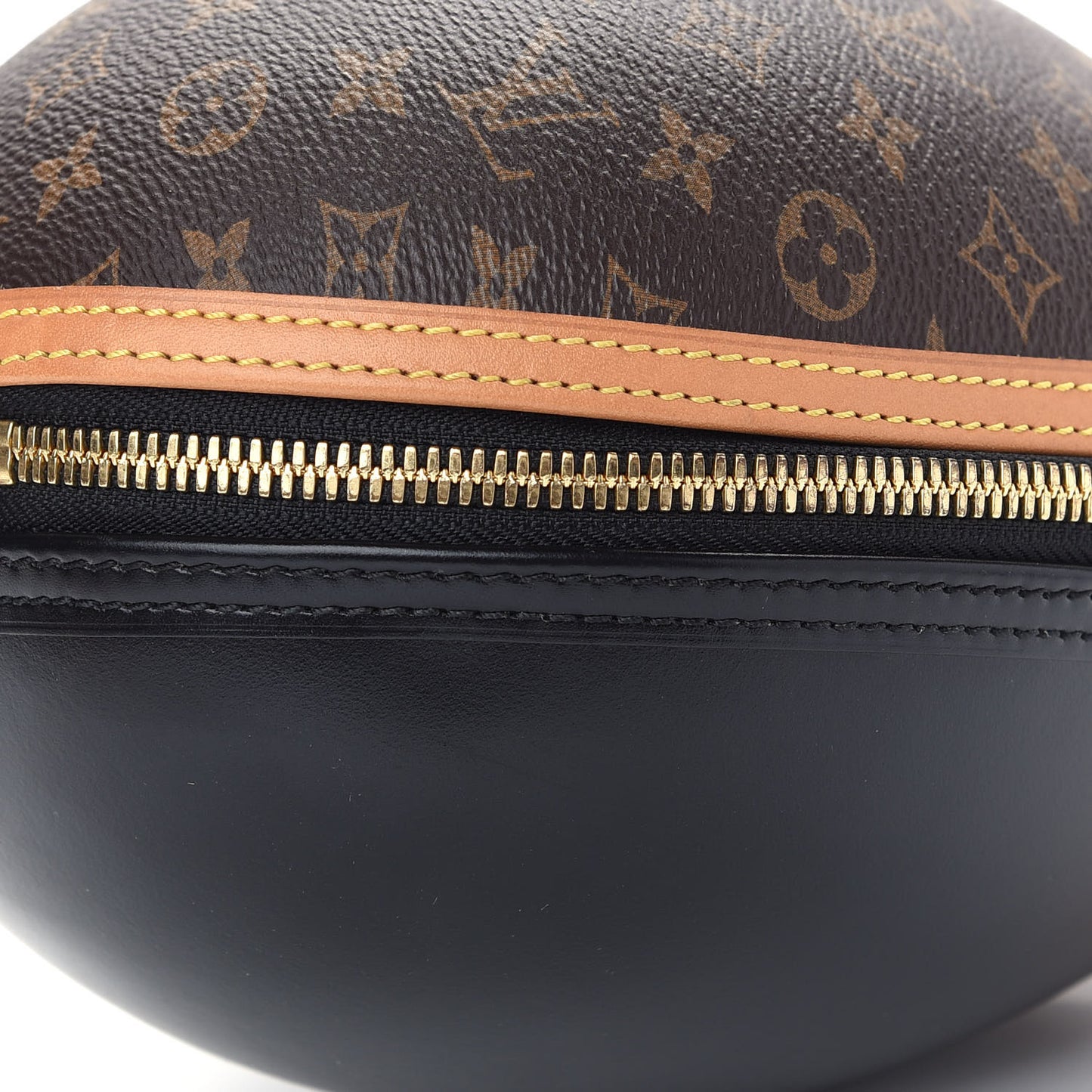 Monogram Egg Bag Black