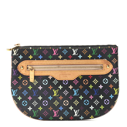 Louis Vuitton Monogram Multicolor Pochette Plate GM Black 1 of 8