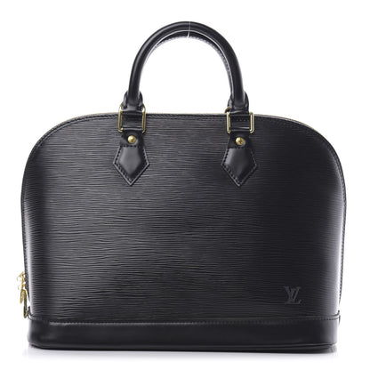 Louis Vuitton Epi Alma PM Black 1 of 12