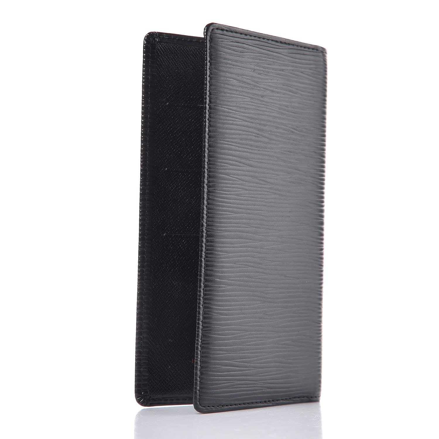 Louis Vuitton Epi Checkbook Cover Black 3 of 7