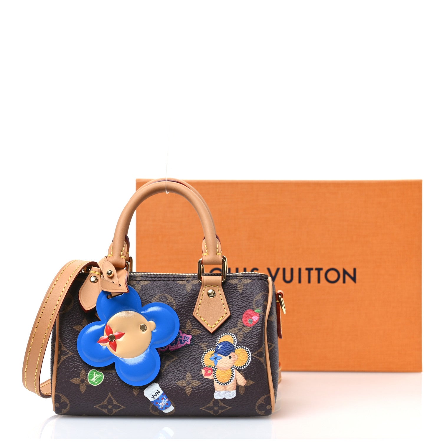 Louis Vuitton Monogram 57th Street NYC Nano Speedy Yellow Cab 7 of 10