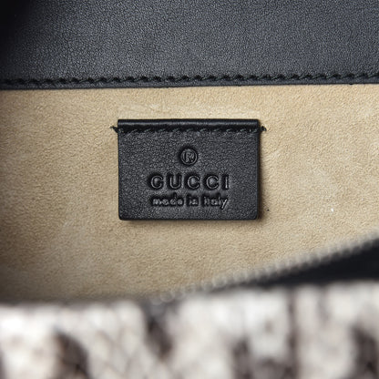 Gucci GG Supreme Monogram Elaphe Elephant Embroidered Small Dionysus Shoulder Bag 8 of 10